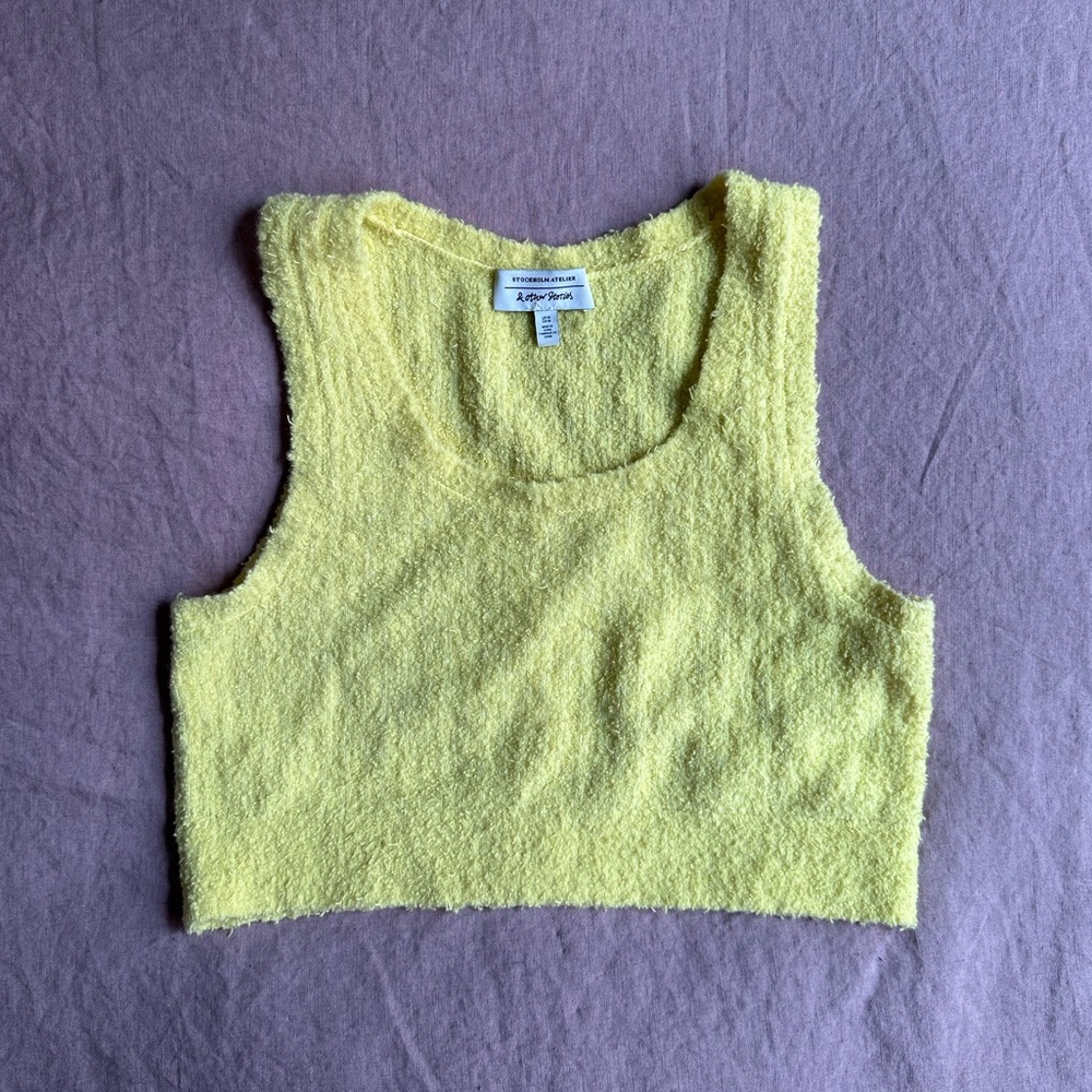 & other stories crop top
